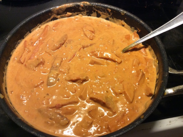 Korv stroganoff