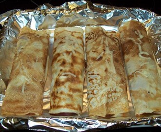 Crêpes med Köttfärs