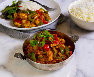 Kyckling jalfrezi- Middag på 30 min