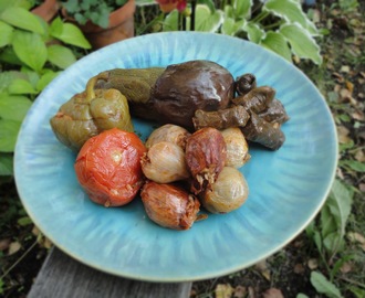 Vegetarisk dolma, Japrak, Mahshi