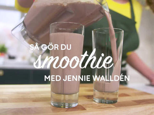 Grön smoothie, Anna Ottossons recept
