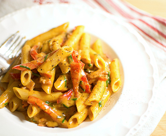 Pasta carbonara med en twist