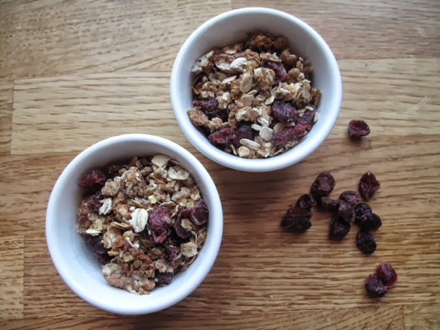 Höst Granola med Cranberries och Pecan