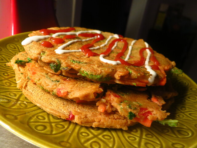 Okonomiyaki – en japansk pannkaka