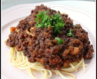 Vegetarisk Bolognese