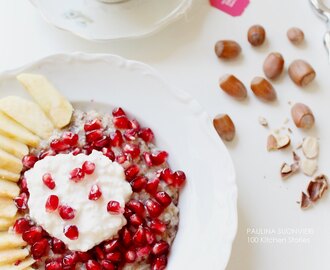 En kylig vintermorgon behöver en värmande frukost