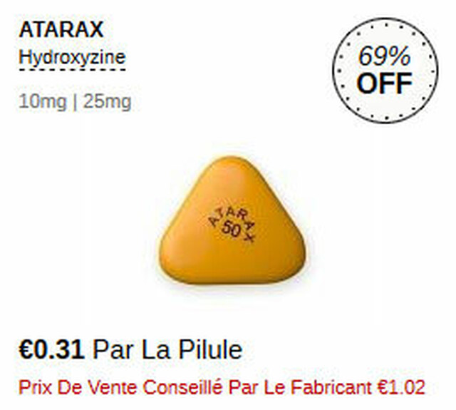 Atarax Sur Internet Avec Ordonnance – Pharmacie Online Belgique