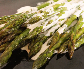 Asparagi in crema di mascarpone