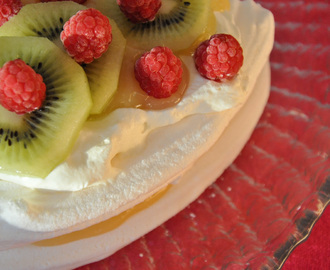 Pavlova med lemoncurd