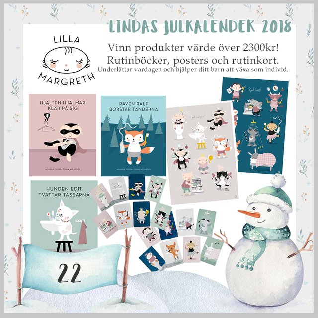 Lindas julkalender 2018 - Lucka 22