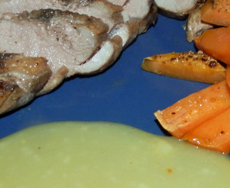 Ankbröstfilé med apelsinsås och sötpotatis