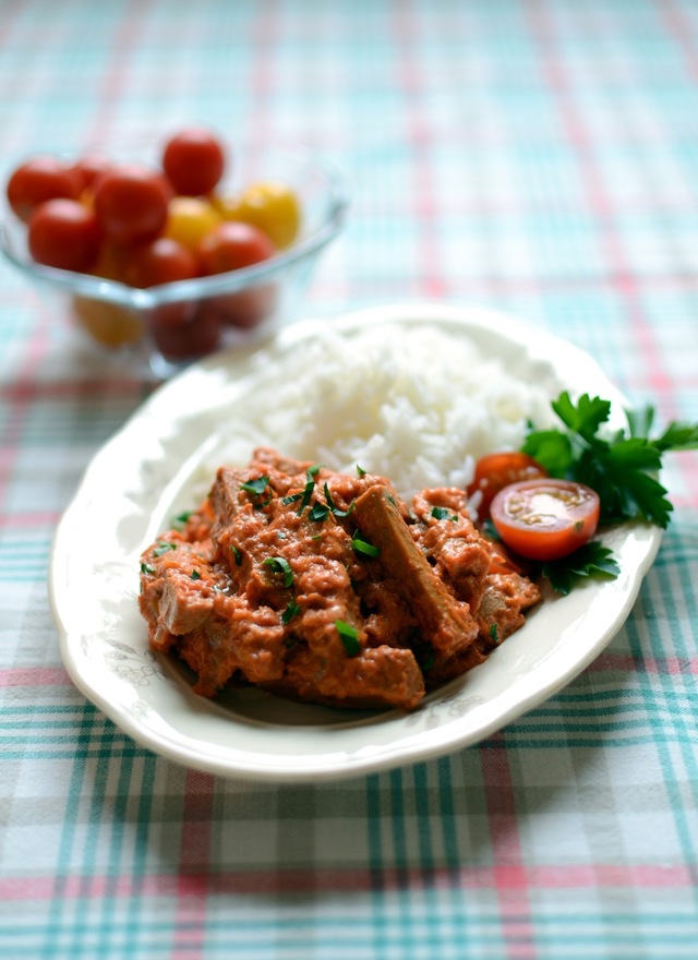 Korvstroganoff på gourmetkorv