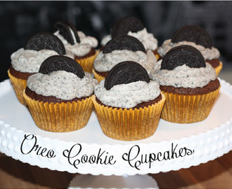 Oreo cookie cupcakes