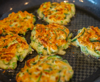 Hobak jeon-Glutenfria koreanska zucchinipannkakor