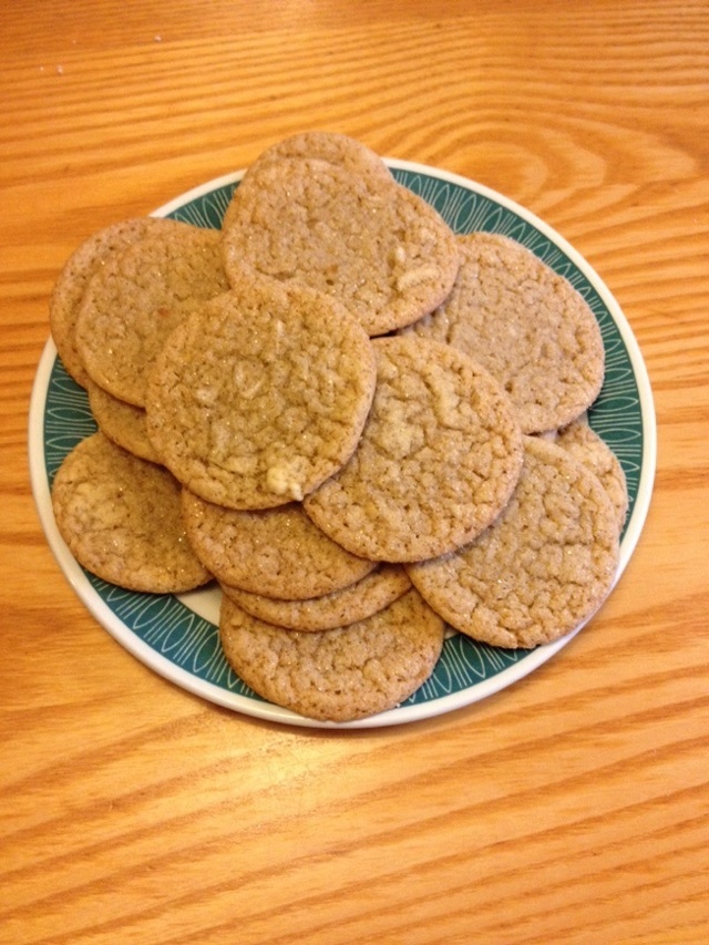 Recept: Ginger Snap Cookies