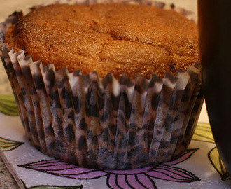 Banan och choklad muffins