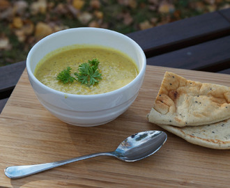 Linssoppa med curry! (veganskt recept)