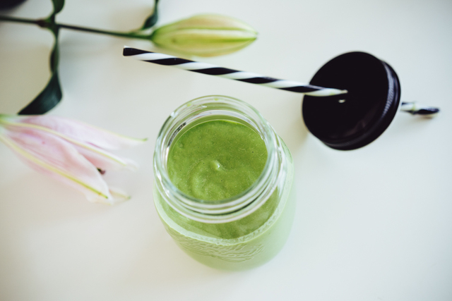 Grön smoothie för hormonell balans