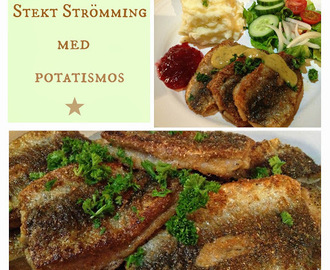 Stekt strömming med potatismos