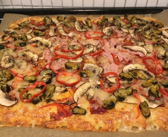 LCHF Pizza