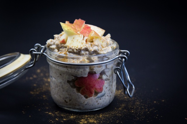 Apple Cinnamon Bircher Muesli