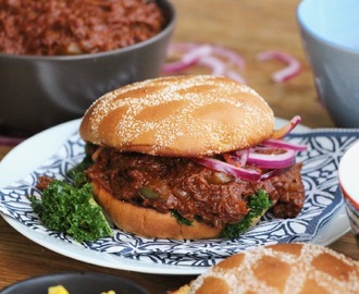 Veganska Sloppy Joes