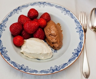 Double chocolate mousse