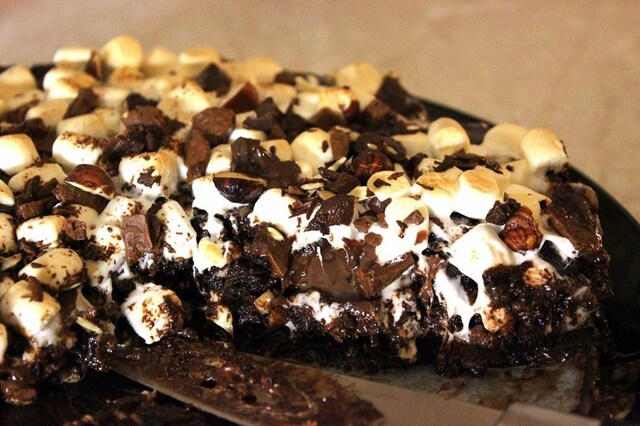 Rocky Road Cookie Cake