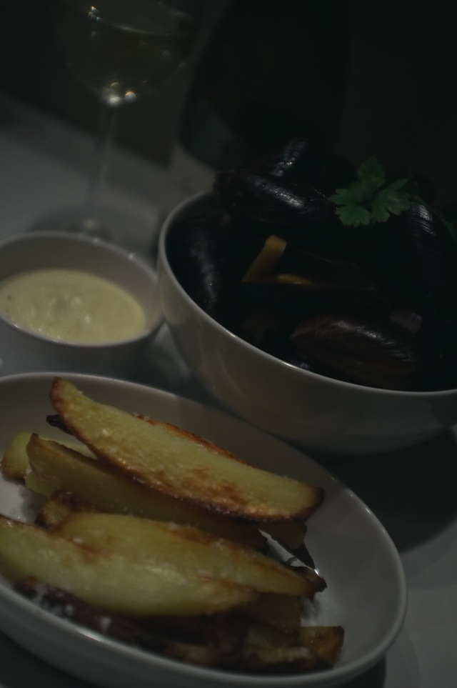 Moules frites..