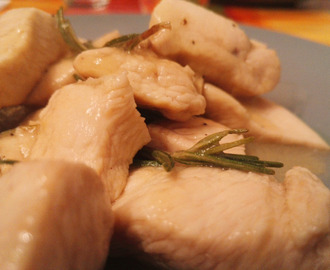 Pollo marinato al limone