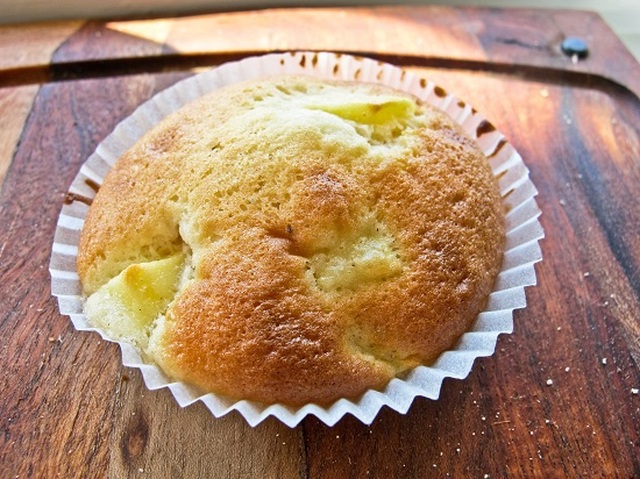 Muffins med äpple och kanel