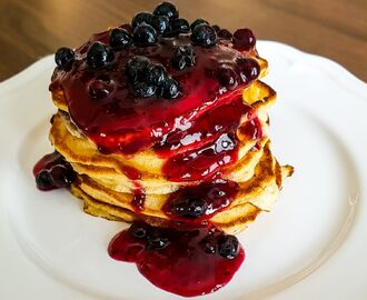 Amerikanska pannkakor med kanel och kardemumma