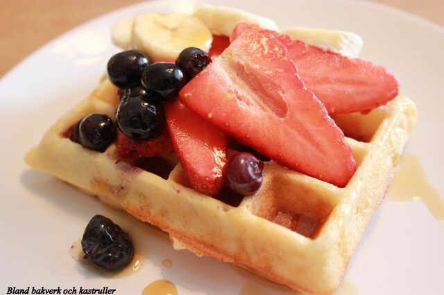 BELGISK VÅFFLA TILL FRUKOST