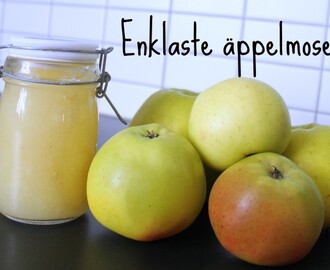 Enklaste äppelmoset