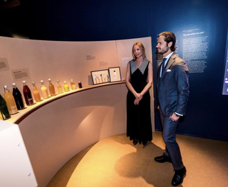 Prins Carl Philip närvarade på Spritmuseum