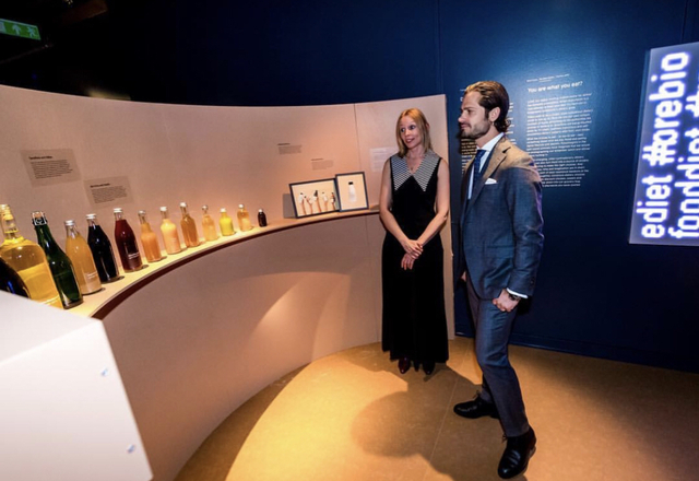 Prins Carl Philip närvarade på Spritmuseum