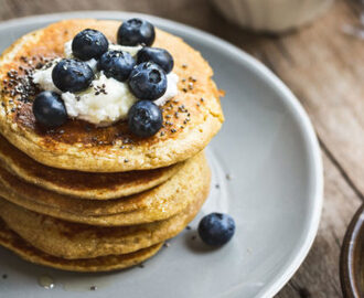 5 recept på hälsosamma pannkakor till helgfrukosten