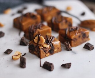 Cookie dough fudge, utan tillsatt socker