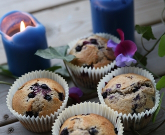 Stora saftiga Blåbärsmuffins!