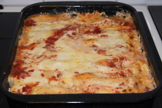 Cannelloni med tre sorters ost