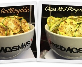 Nyttiga Squash/Zucchini Chips