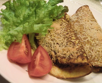 Glutenfria majsmjölspannkakor med köttfärsfyllning