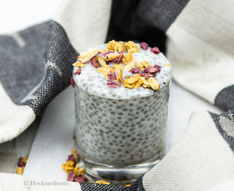 Vanilla Cardamom Protein Chia Pudding