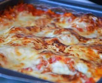 Vegetarisk lasagne