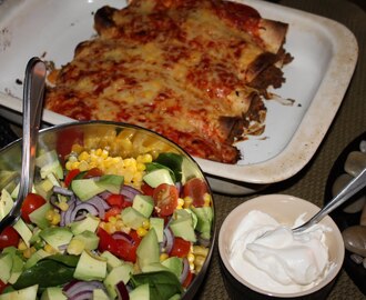 Enchiladas med Köttfärs