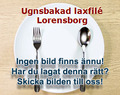 Ugnsbakad laxfilé Lorensborg