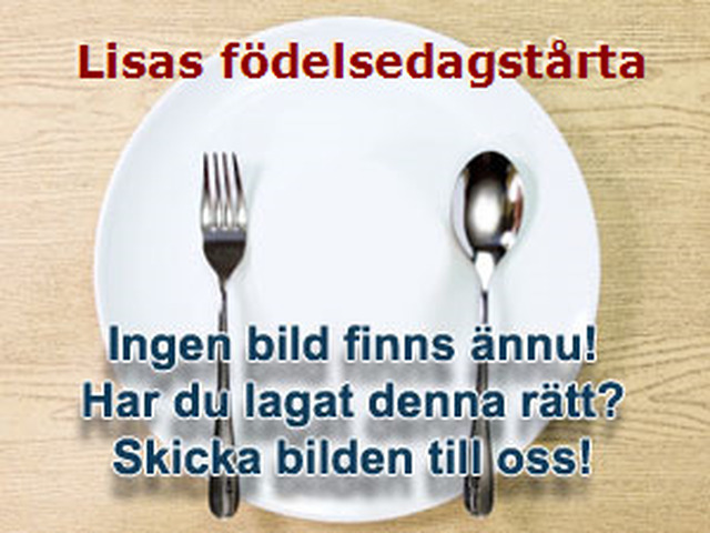 Lisas födelsedagstårta