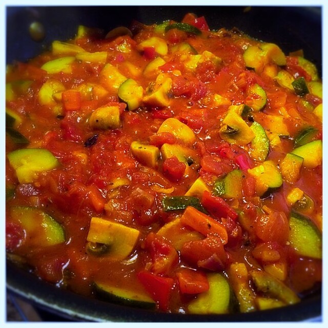 Lchf Enkel Ratatouille