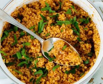 Bulgur pilavi – bulgursallad