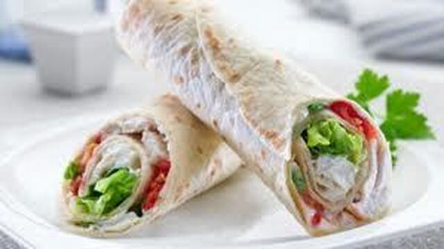 Wraps med kycklingröra